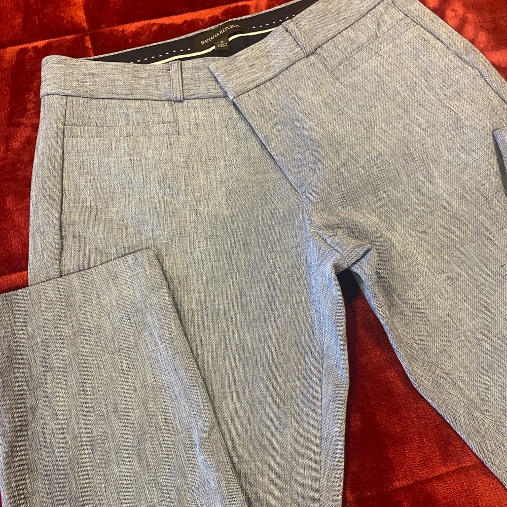 Banana Republic Blue-Gray Dress Pants